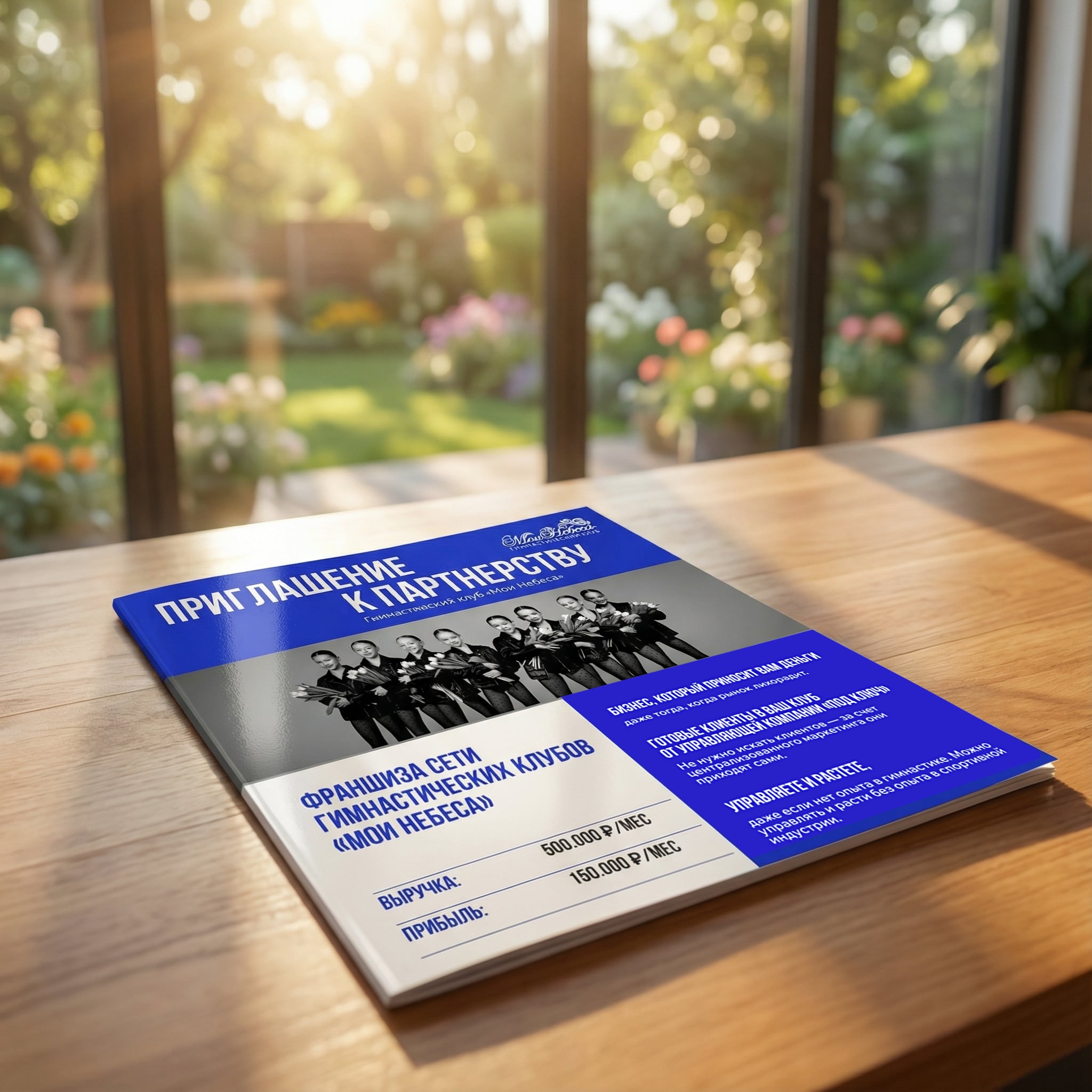 Презентация франшизы детской гимнастики